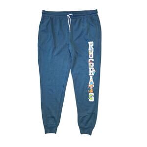 Rugrats Juniors’ Graphic Jogger Pants Slate Blue Mens XXL
